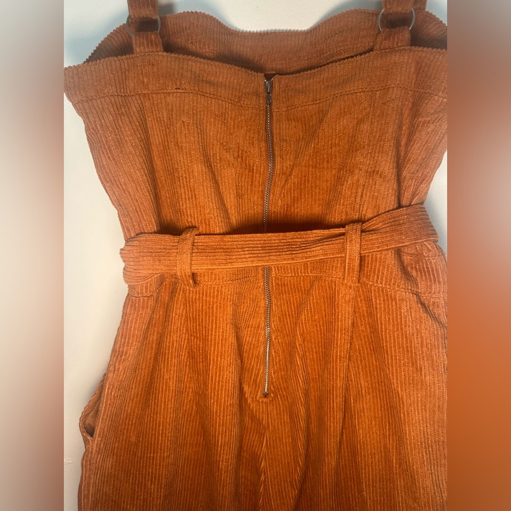 Lulu's Burnt Orange Jumpsuit - Picture 7 of 12